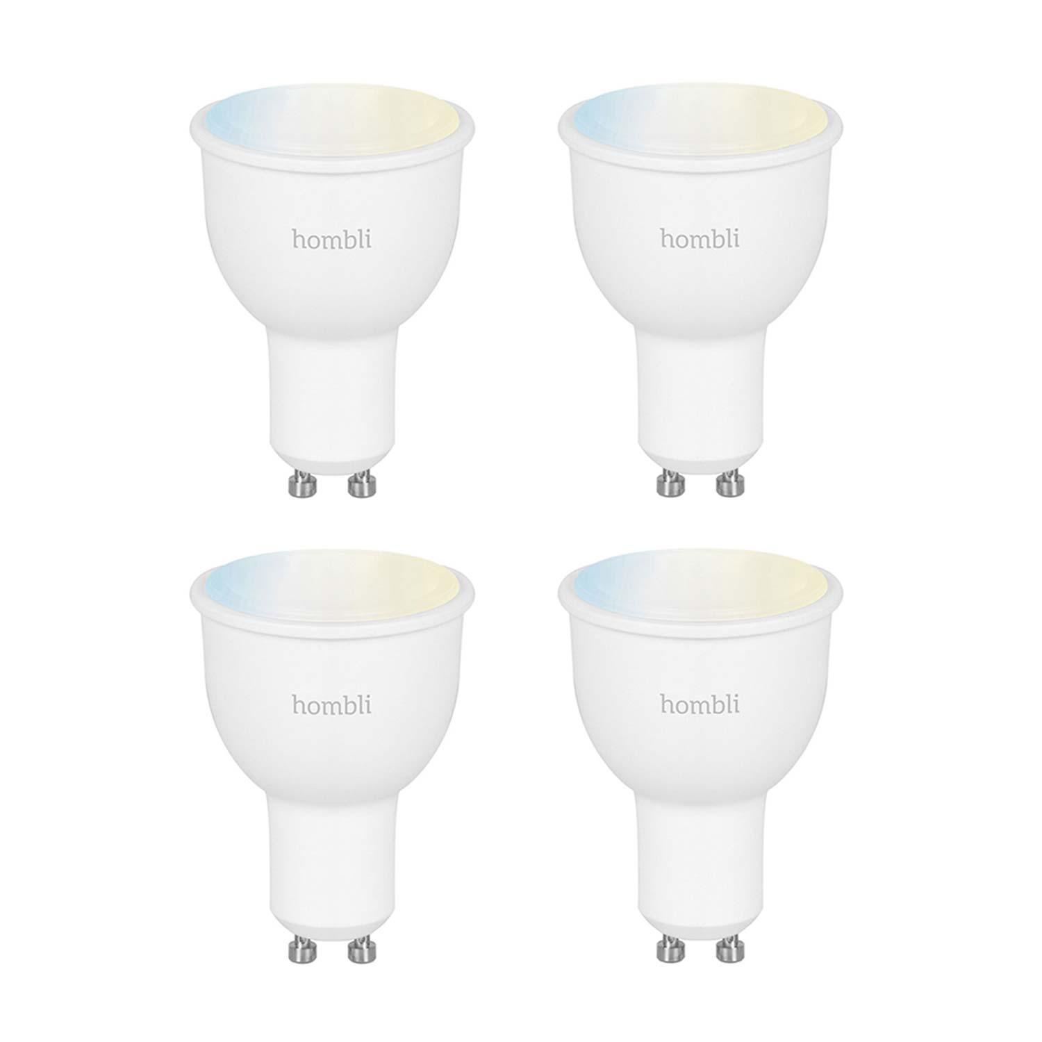 Hombli Smart Spot GU10 White-Lampe 2er-Set + gratis Smart Spot GU10 White 2er-Set