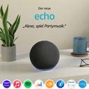 Amazon Echo | (4th Gen) Smart Lautsprecher mit Alexa - Charcoal_Lifestyle_2