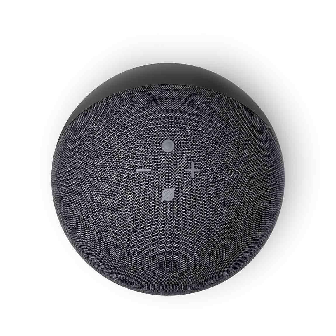 Amazon Echo | (4th Gen) Smart Lautsprecher mit Alexa - Charcoal_oben