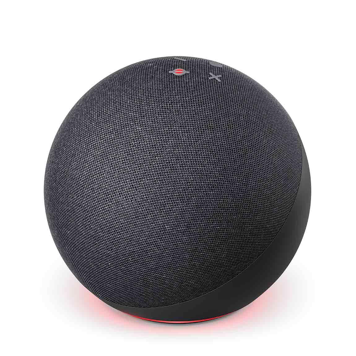Amazon Echo | (4th Gen) Smart Lautsprecher mit Alexa - Charcoal_rot