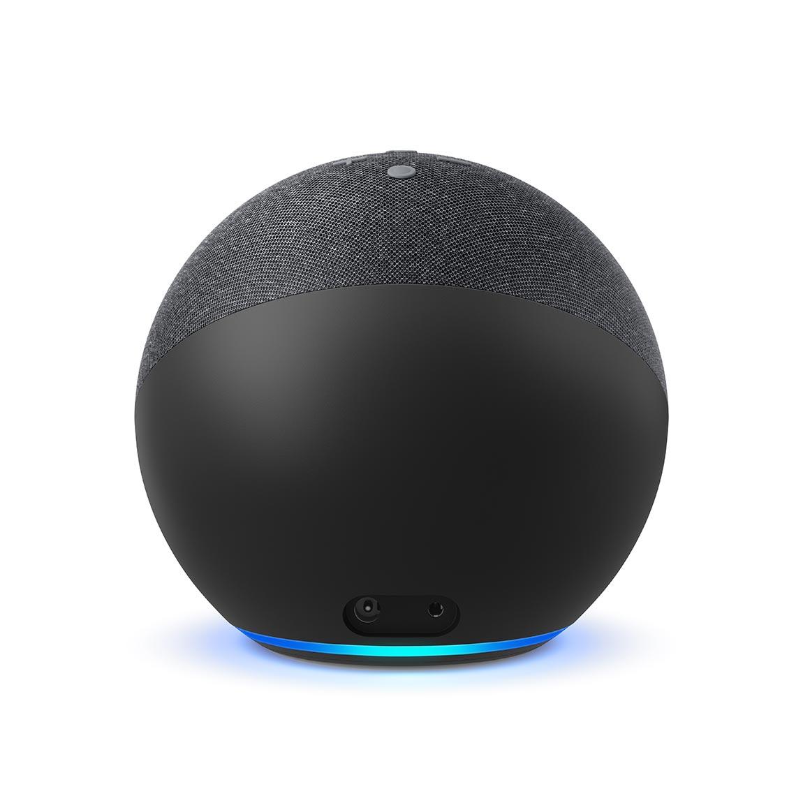 Amazon Echo | (4th Gen) Smart Lautsprecher mit Alexa - Charcoal_hinten