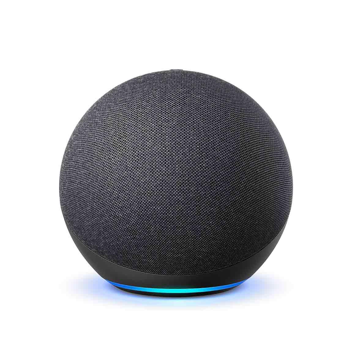 Amazon Echo | (4th Gen) Smart Lautsprecher mit Alexa - Charcoal_schräg_2