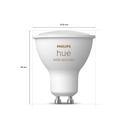Philips Hue White & Color Ambiance GU10 Bluetooth 4er-Set_Maße