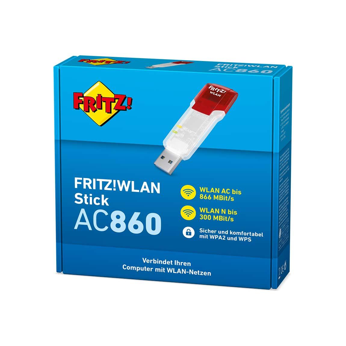 AVM FRITZ!WLAN Stick AC 860 Verpackung