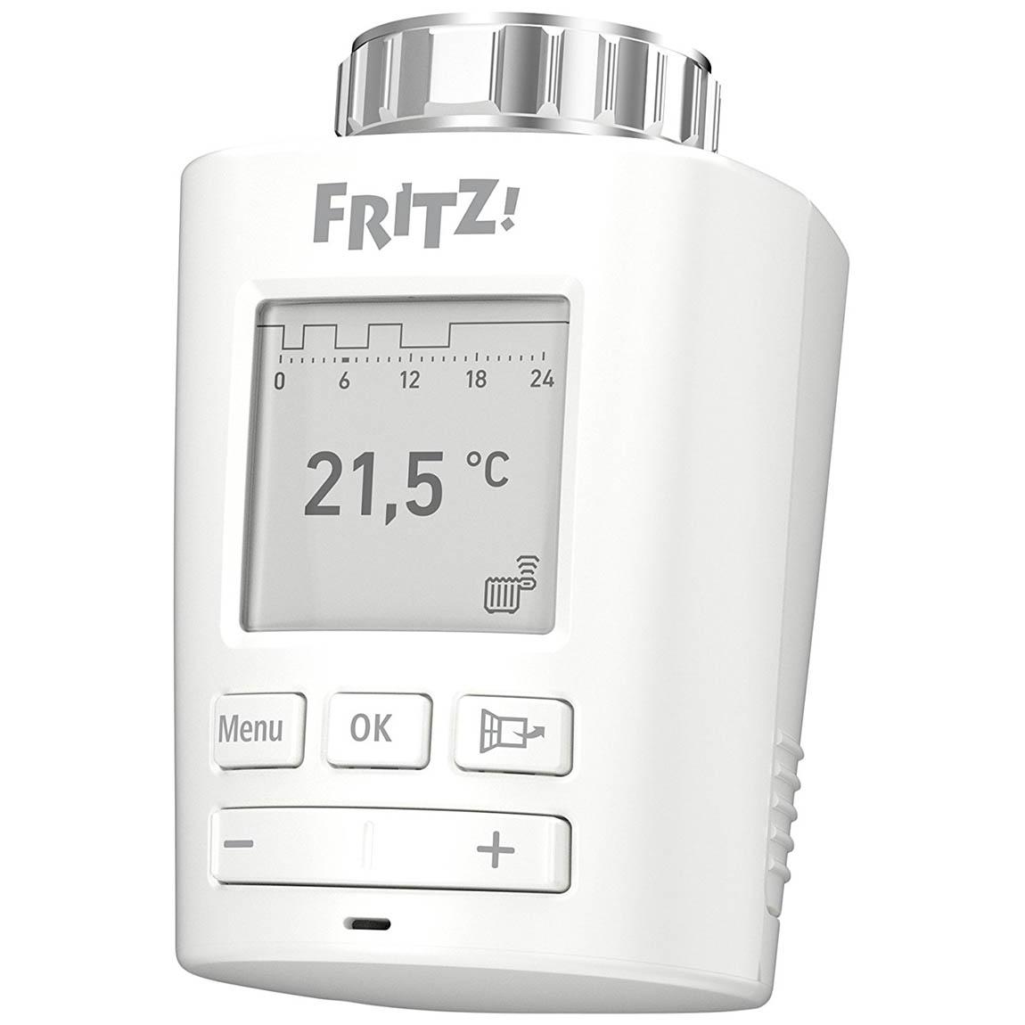 AVM FRITZ!DECT 301 2er-Pack + AVM FRITZ!DECT 440 Vierfach-Taster_Thermostat