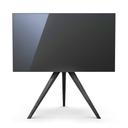 Spectral Art AX TV-Stand - Eiche schwarz mit Fernseher