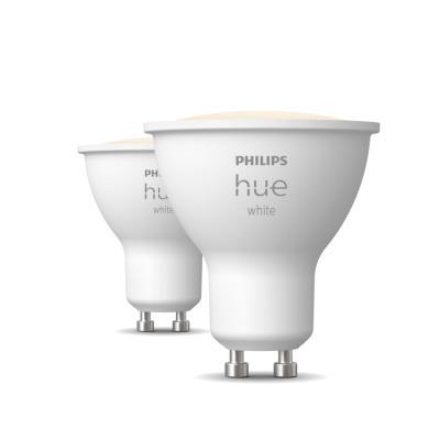 Philips Hue White GU10 LED Lampe 400lm - 2er-Set
