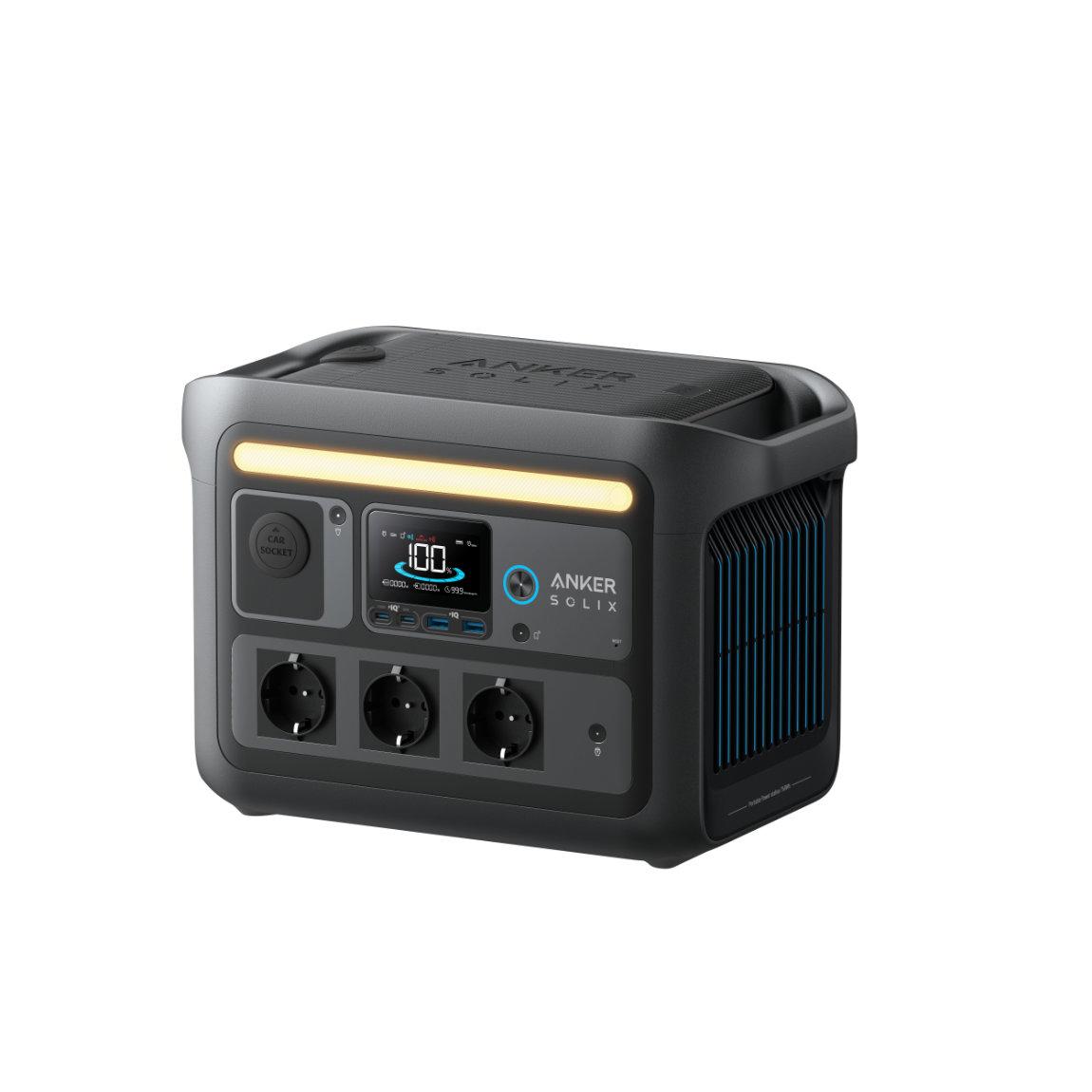 Anker SOLIX C800 Plus (768Wh | 1200W) - Tragbare Powerstation