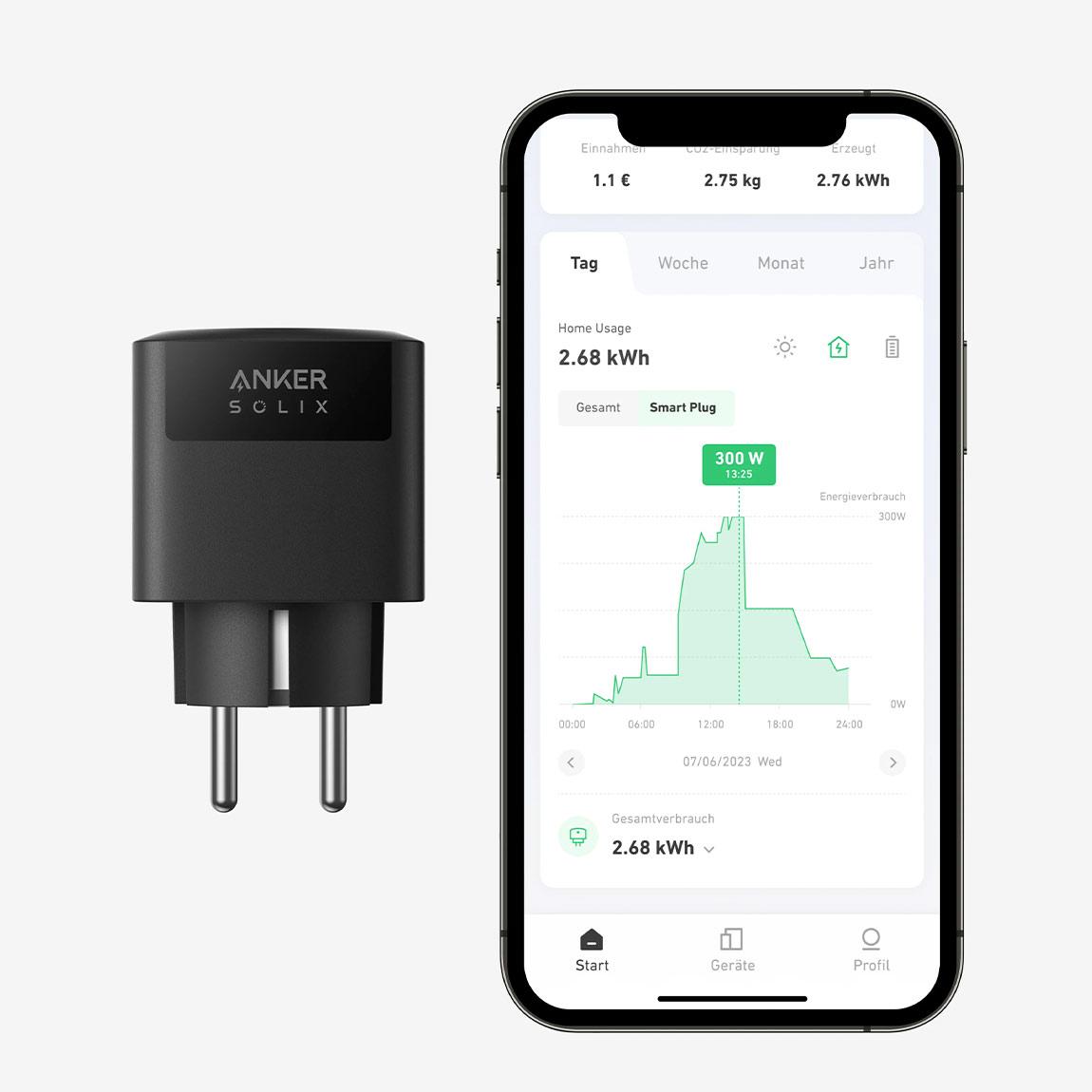 Anker SOLIX Smart Plug - Schwarz_app_3