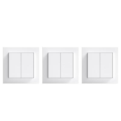 Senic Friends of Hue Smart Switch - Smarter Lichtschalter ohne Strom-/Batteriebedarf 3er-Pack