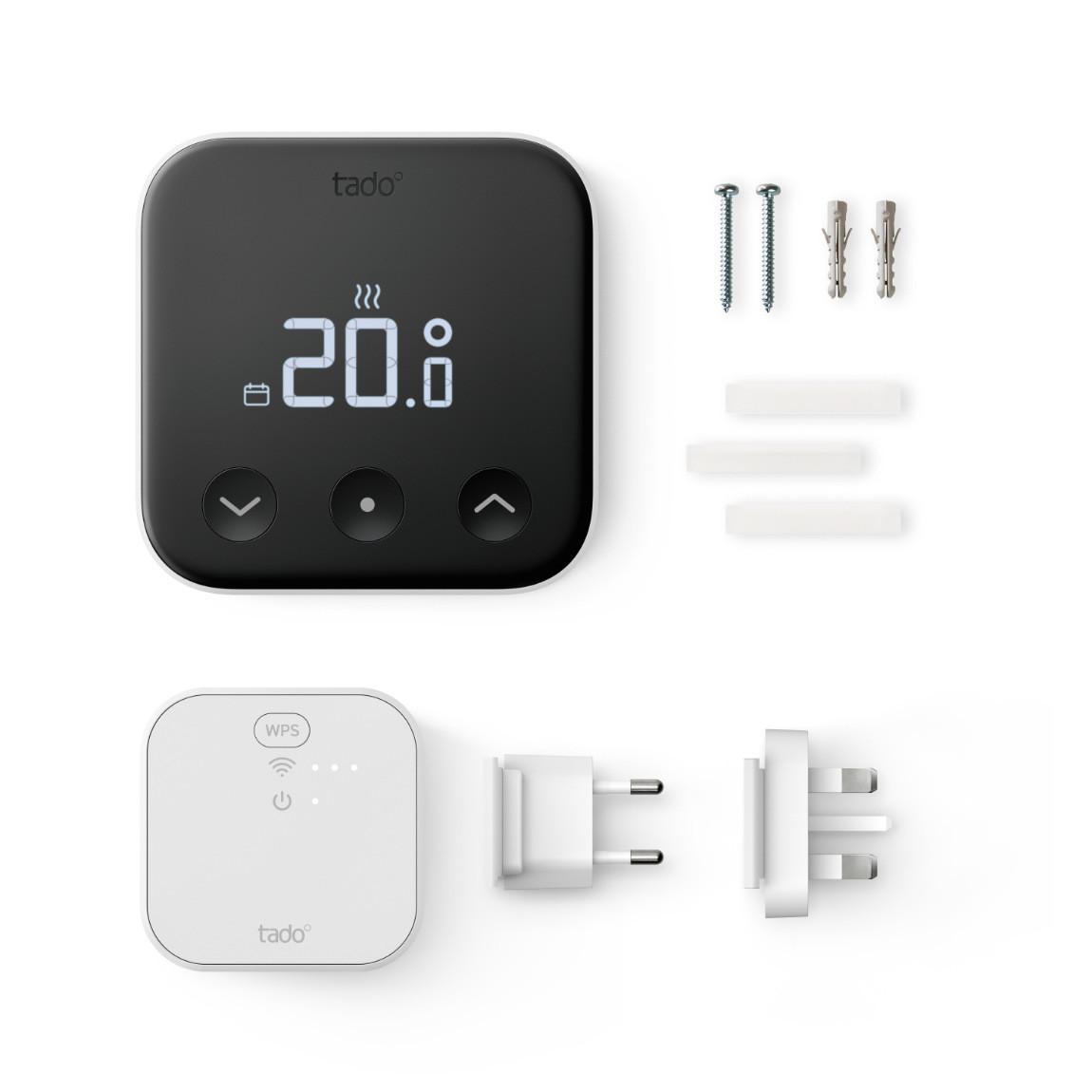tado° Starter Kit Smartes Thermostat X + Bridge