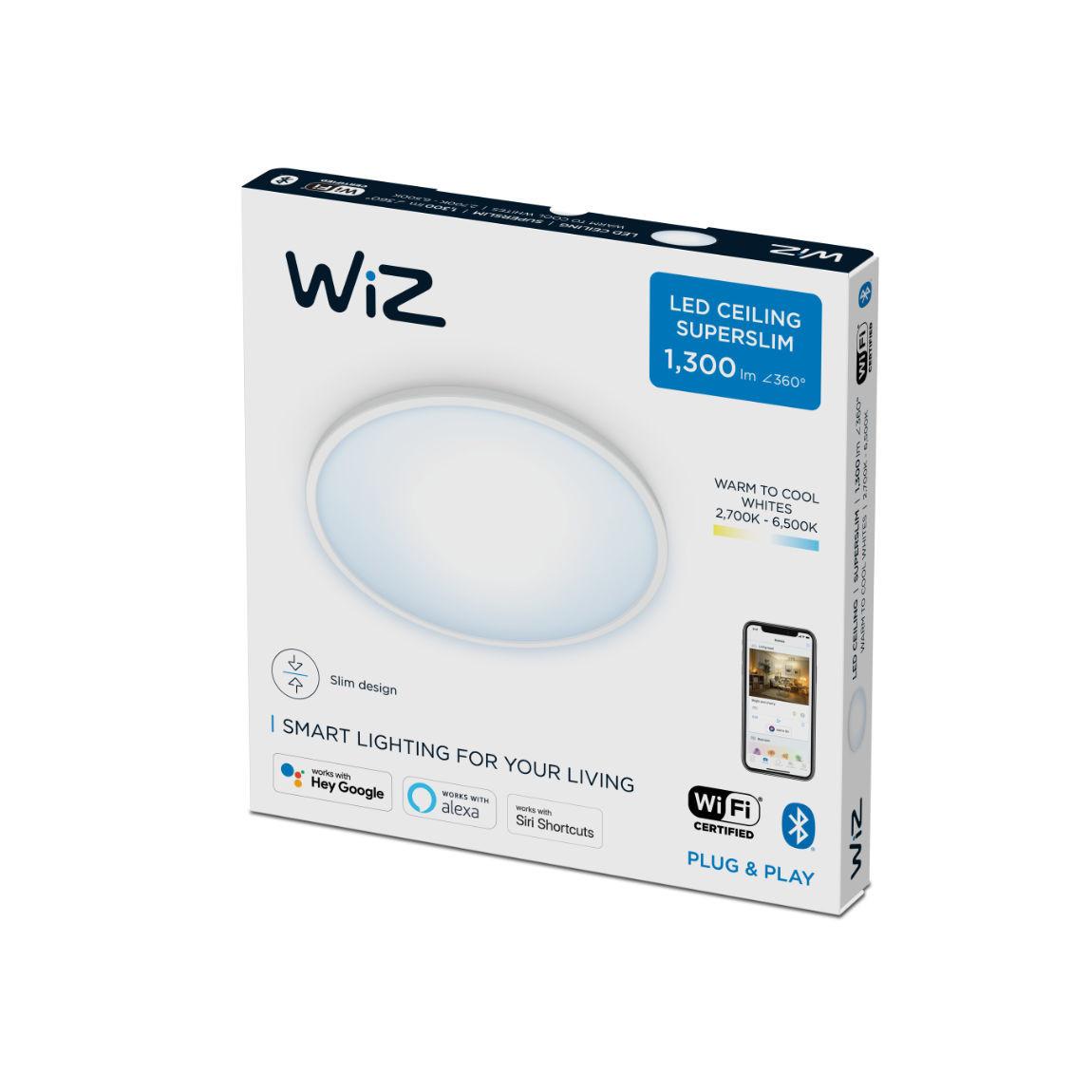 WiZ Super Slim Deckenleuchte Tunable 14W Weiß - weiß_Verpackung