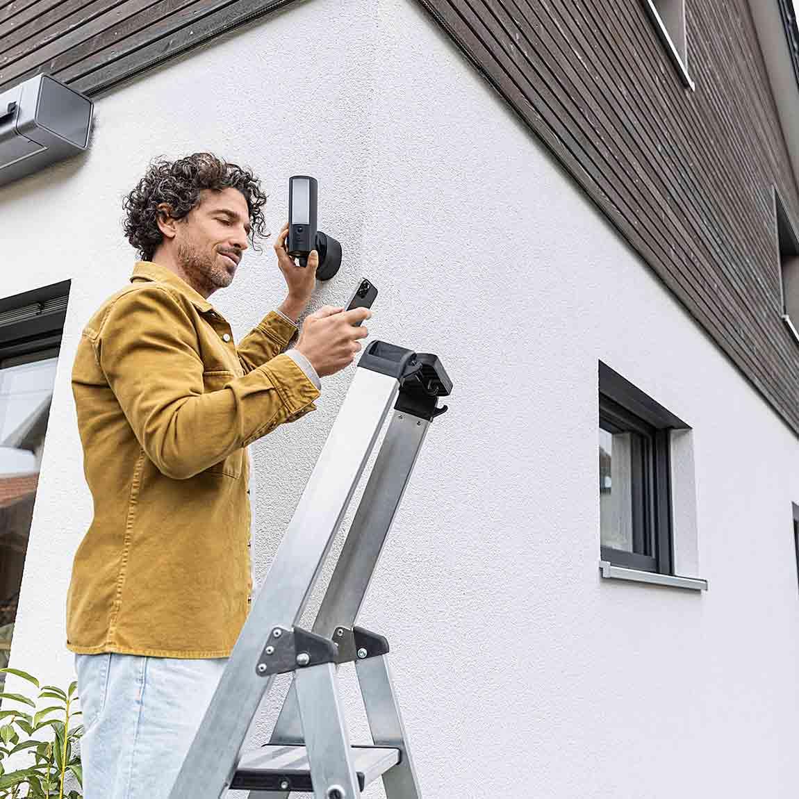 Abus WLAN Licht Außenkamera - Schwarz_Installation