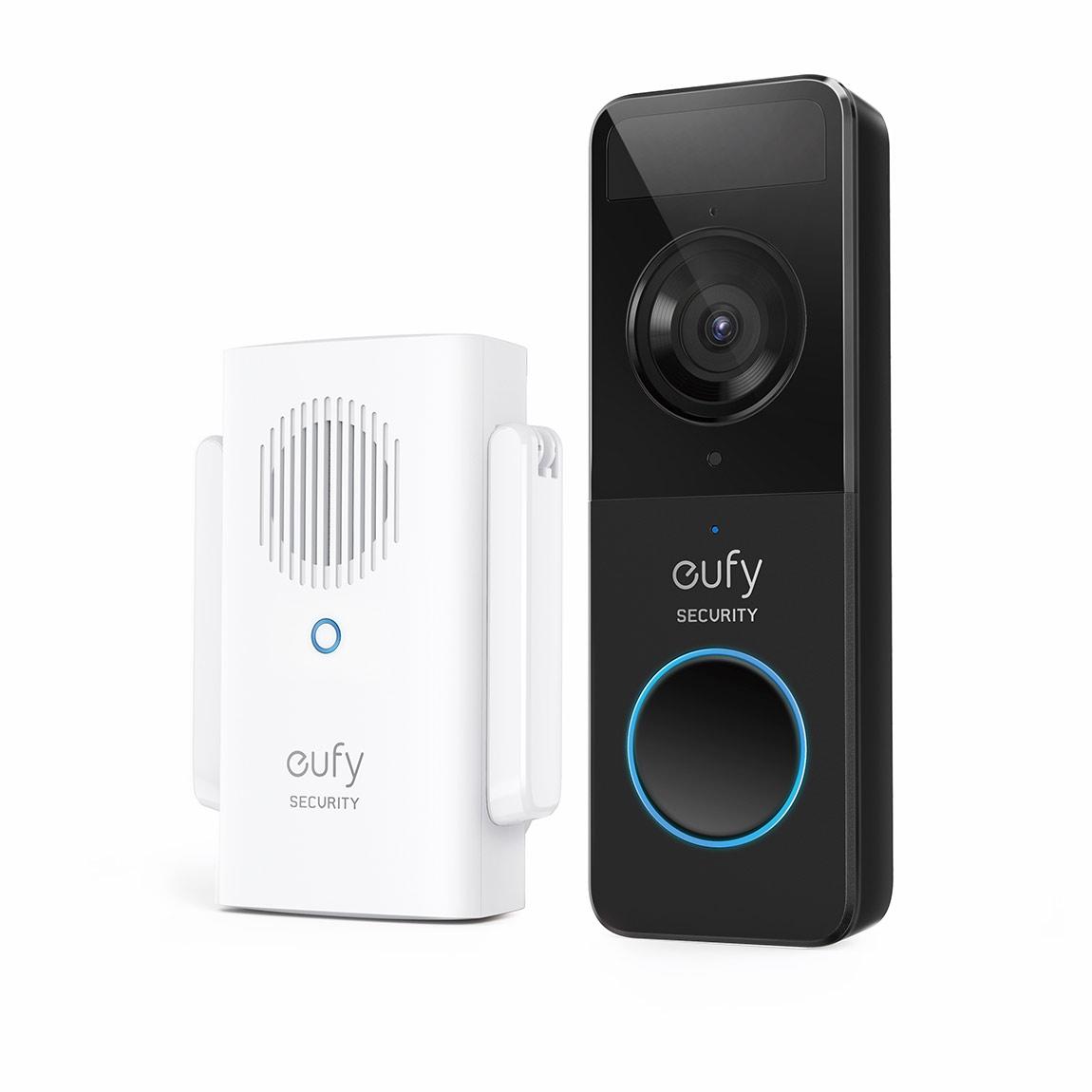 eufy Battery Doorbell 1080p - mit Chime - schraeg