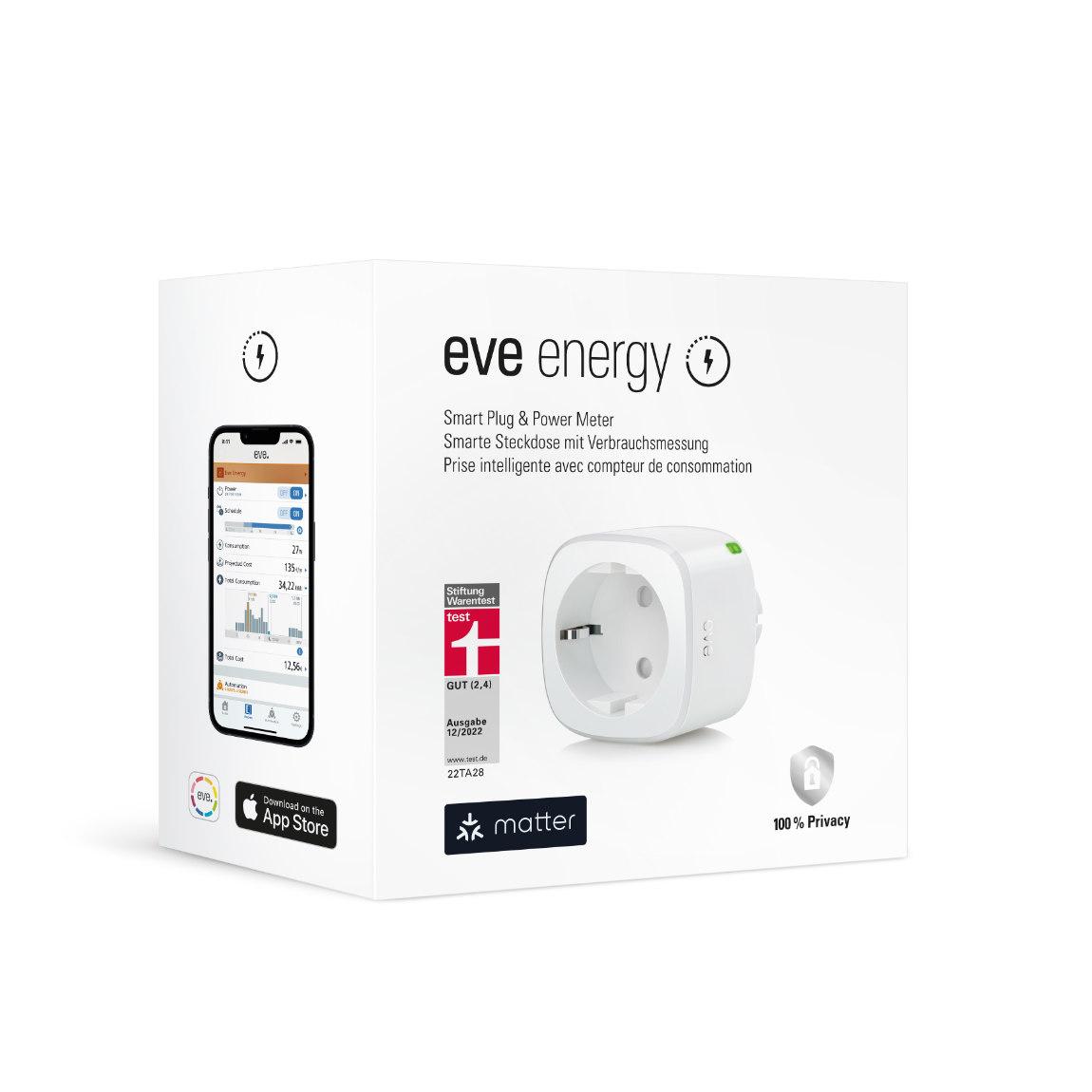 Eve Energy Matter 4er-Set - Stromsensor & Schalter 