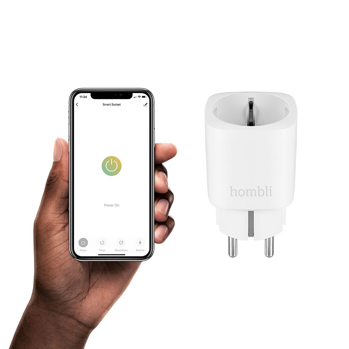 Hombli Smart Socket - Smarter Zwischenstecker - weiß App