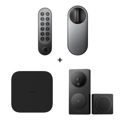 Aqara Smart Lock U200 Kit + Hub M3 + Smart Video Doorbell G4