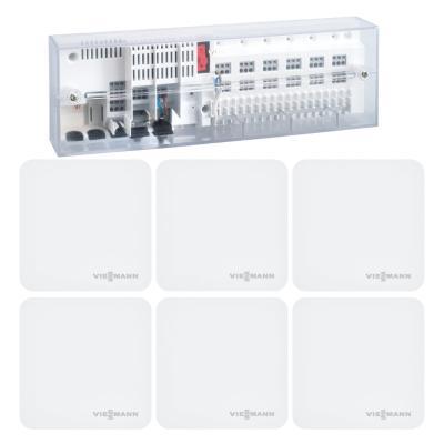 Viessmann ViCare Fußbodenthermostat + ViCare Klimasensor 6er-Set