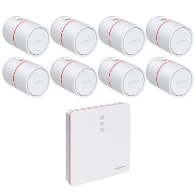 Viessmann Starter-Set - Vitoconnect + ViCare Heizkörperthermostat 8er-Set