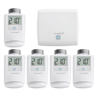 Homematic IP Access Point + Heizkörperthermostat 5er Set