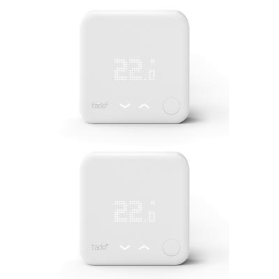 tado° Smartes Thermostat für Heizthermen und Fußbodenheizungen 2er-Set