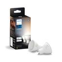 Philips Hue White Ambiance GU10 LED Lampe 400lm - 2er-Set