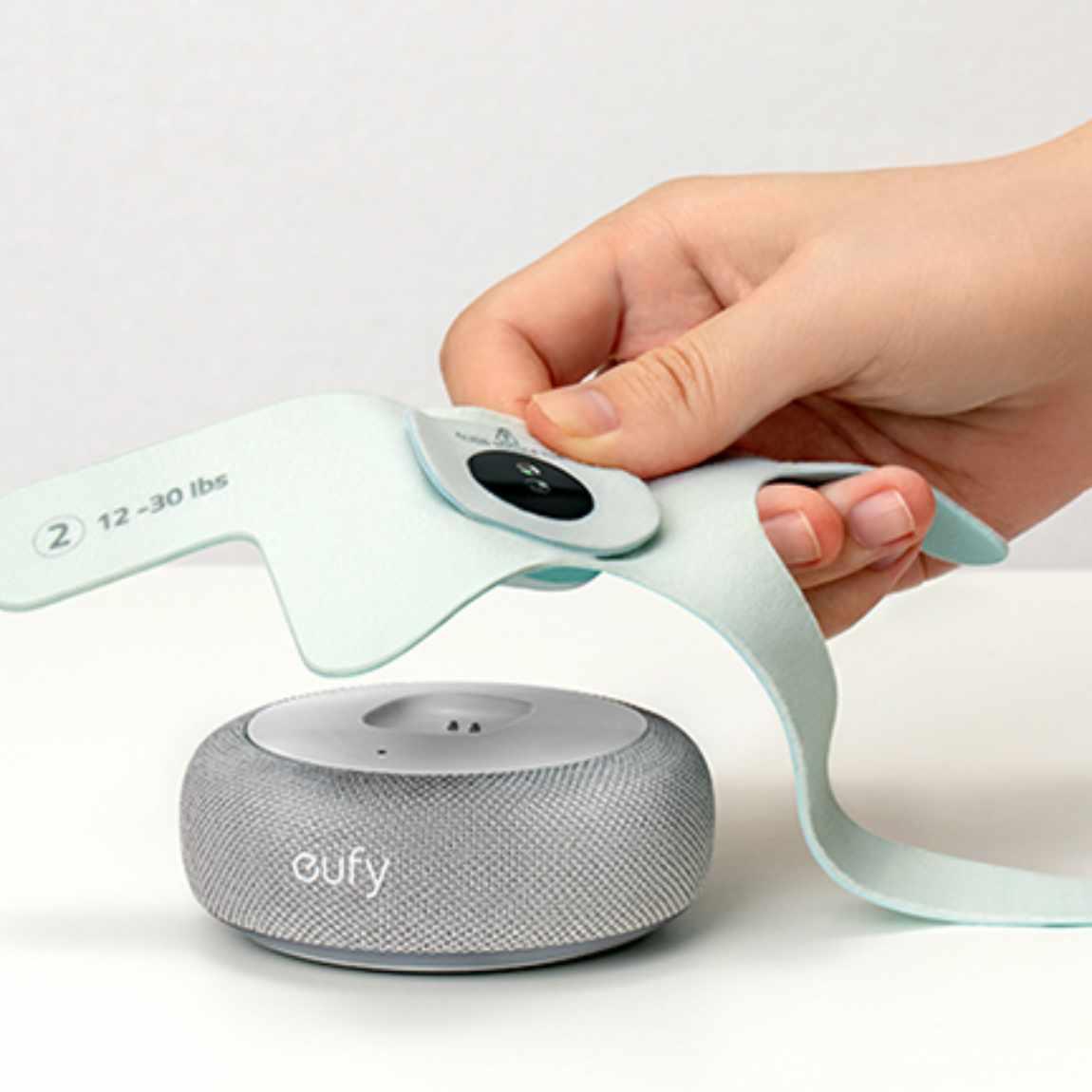 eufy Baby Smart Sock - Smartes Babyfon mit Kamera und Base