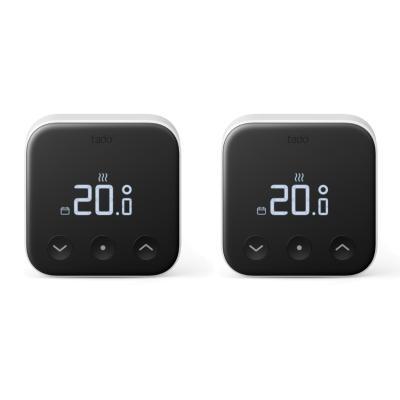 tado° Smartes Thermostat X für Fußbodenheizung und Einzelraumsteuerung - 2er-Set 