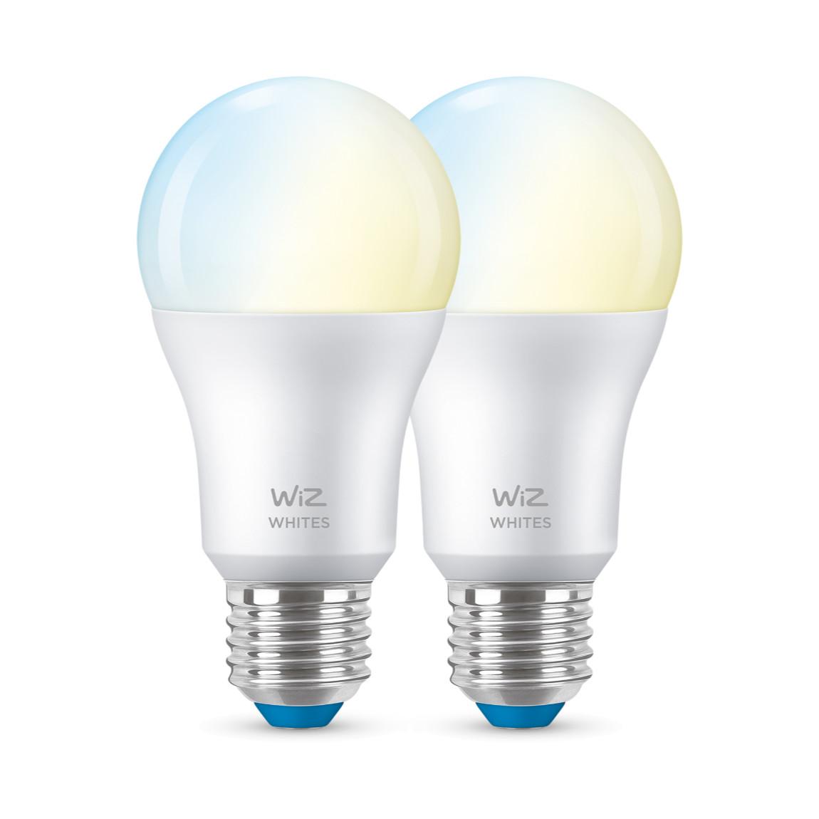 WiZ Tunable White Lampe E27 A60 60W - 2er-Set