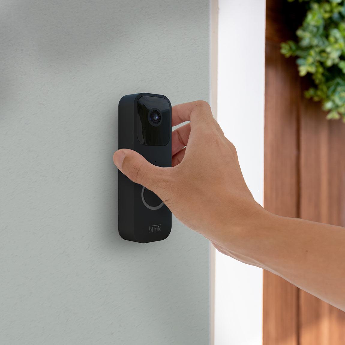 Blink Video Doorbell - Schwarz_Installation