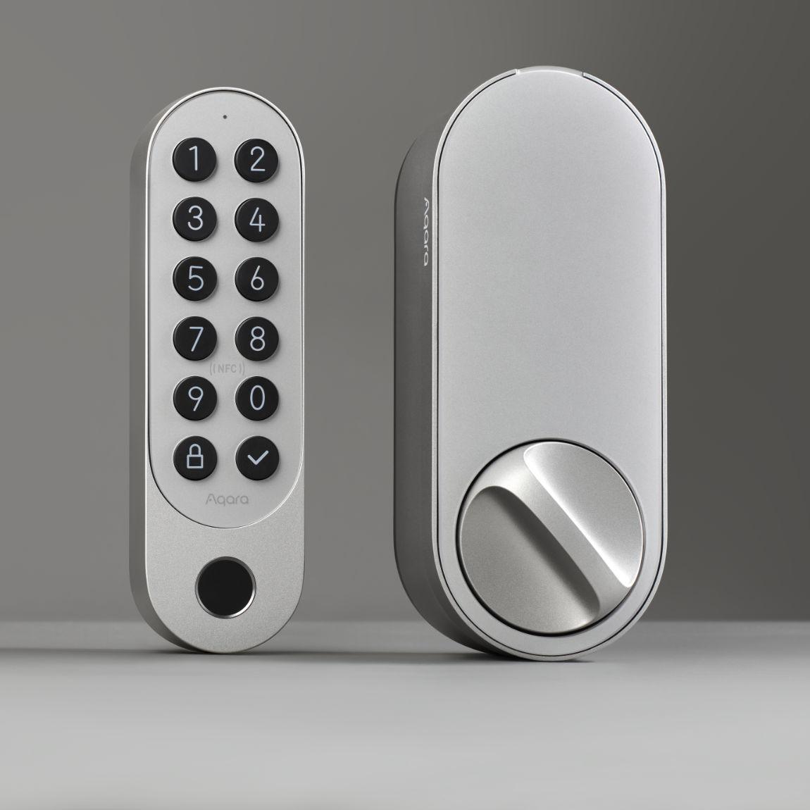 Aqara Smart Lock U200 + Hub M3_silber