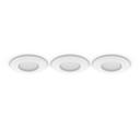 Philips Hue White & Color Ambiance Slim Recessed 90mm 450lm - 3er-Set