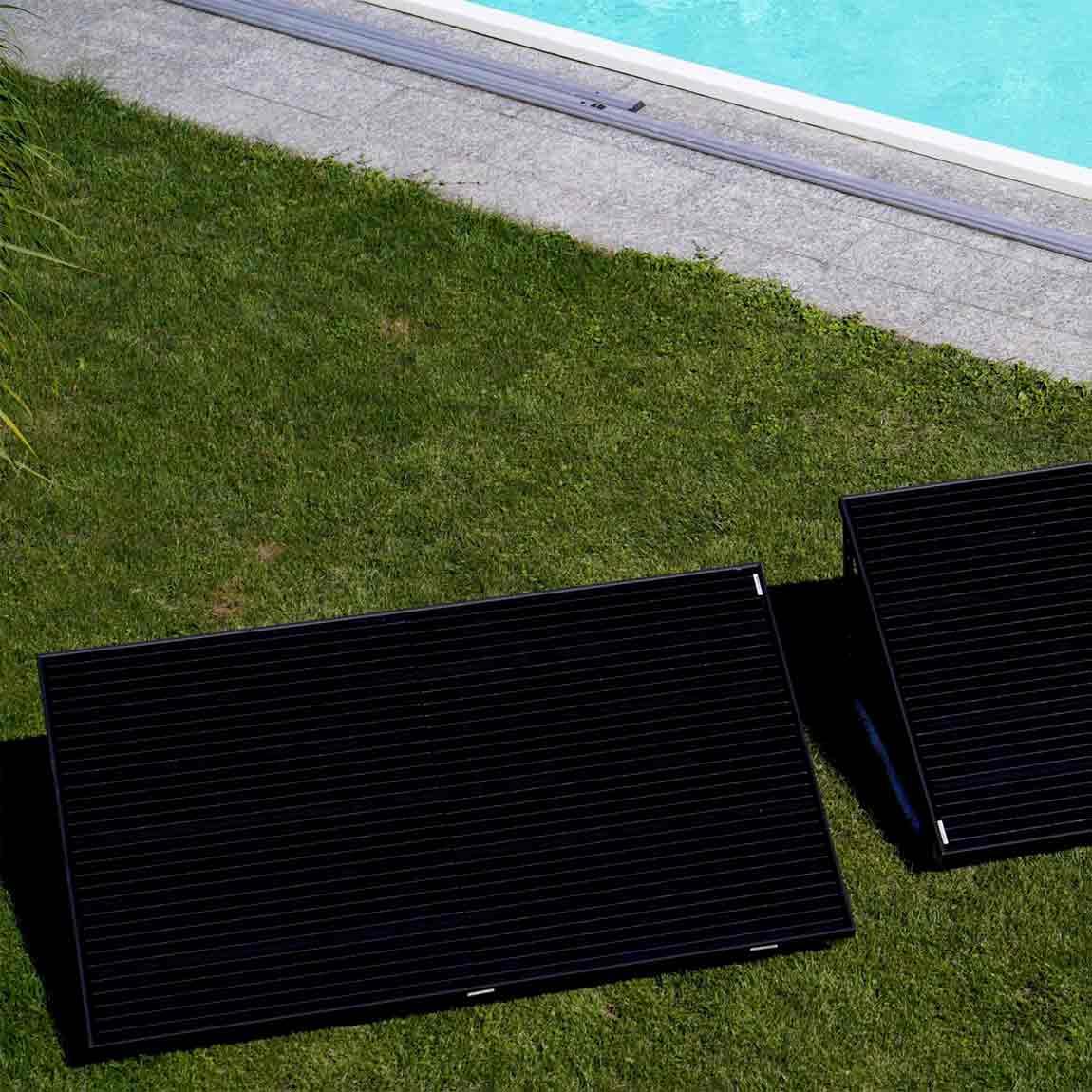 EET Solar SolMate - Plug-In Speicher mit 2 Panelen (2x 430W) - Weiß