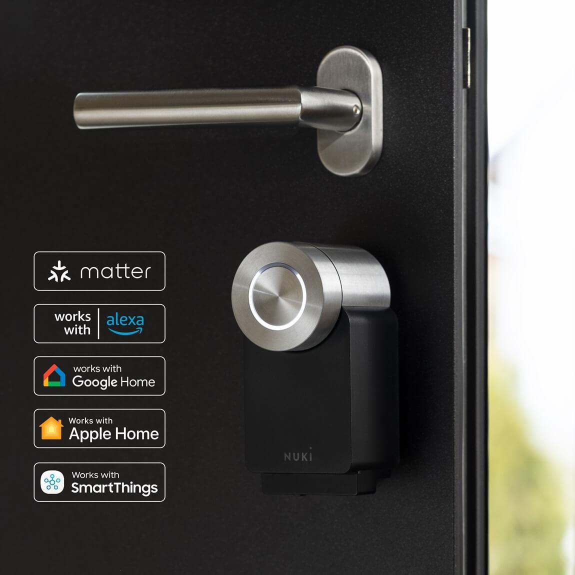 Nuki Smart Lock 4 Pro + Keypad 2.0 + Echo Show 5