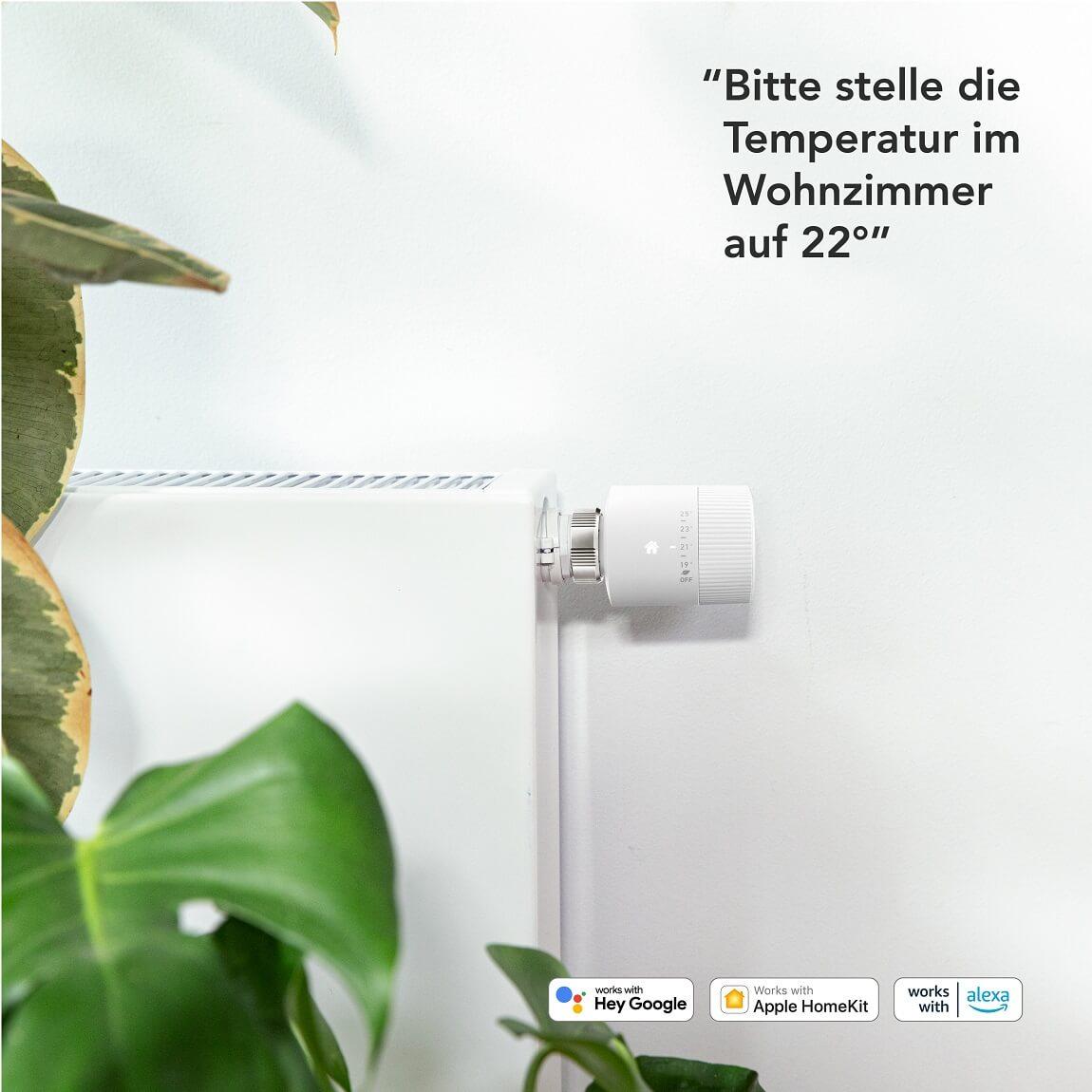 tado° Smartes Heizkörper-Thermostat Starter Kit V3+ Lifestyle