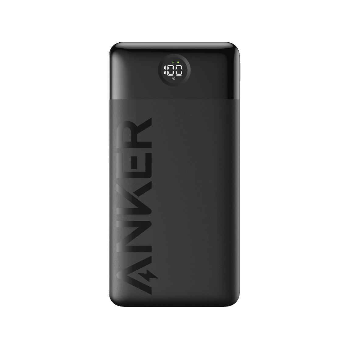 Anker Powerbank 325 - USB-C Powerbank mit 20.000 mAh - Schwarz