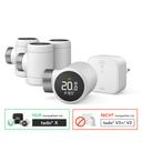 tado° Smartes Heizkörper-Thermostat X - Quattro Pack + Bridge