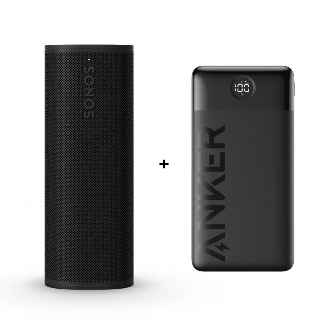 Sonos Roam 2 + Anker Powerbank 325