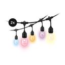 WiZ Tunable White & Color Outdoor Lichterkette 120lm 2er-Set