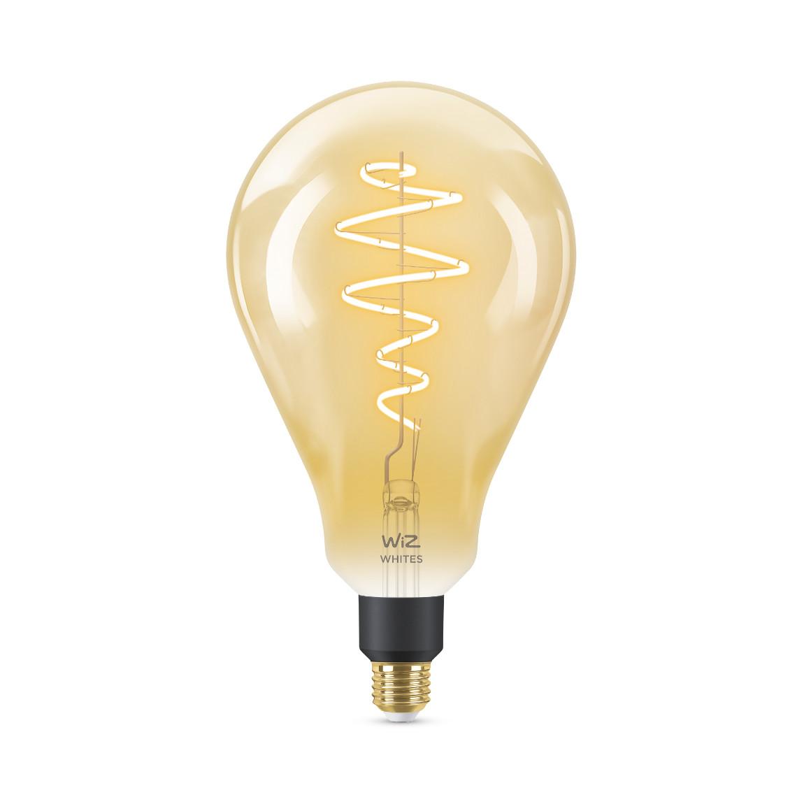 WiZ 25W E27 Standardform Filament Amber Warm- und Kaltweiß