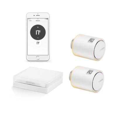 Netatmo Heizkörper-Thermostat Starter Set mit 2 Thermostaten