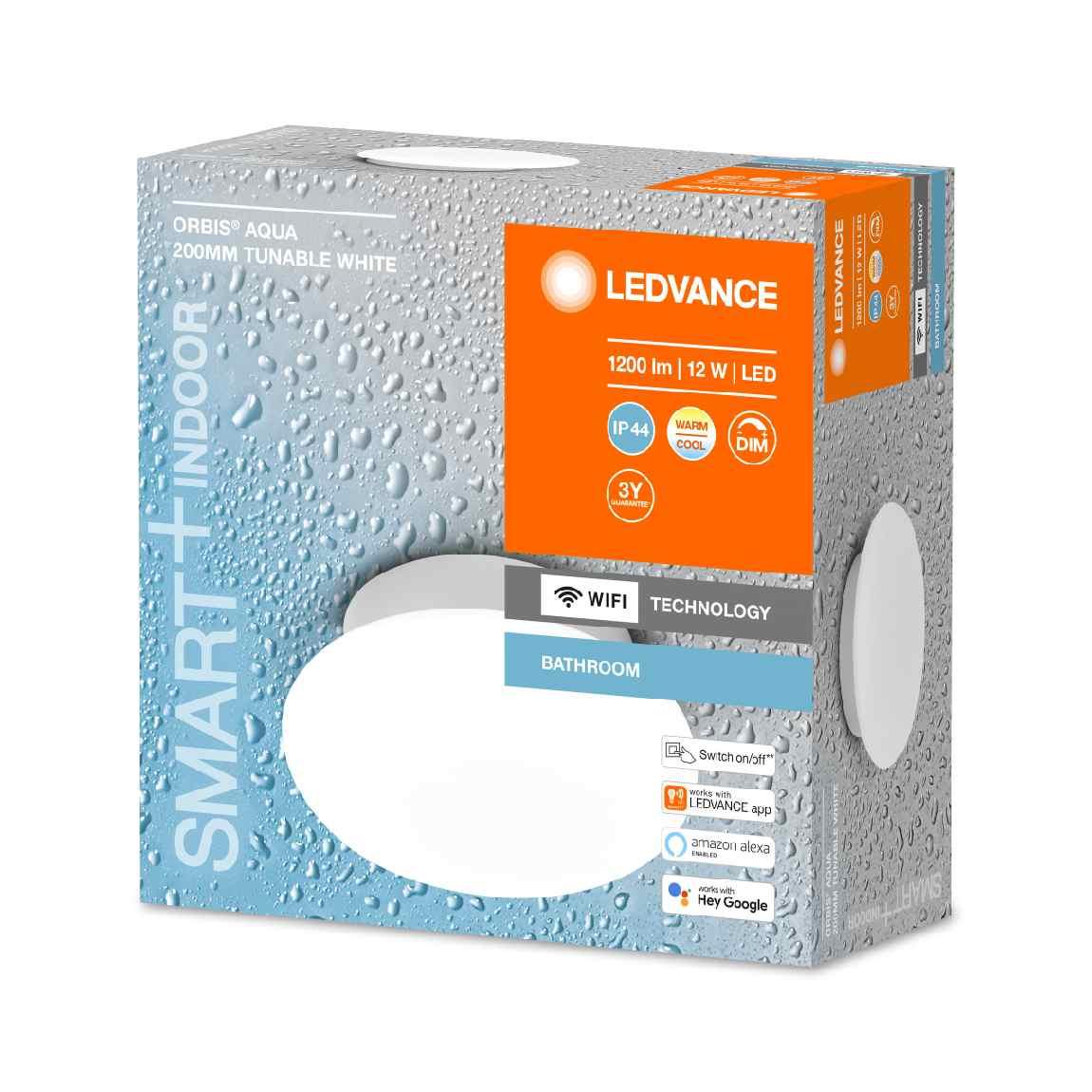 Ledvance SMART+ Orbis Aqua Round Bad-Deckenleuchte 280 mm Warm- und Kaltweiß_Verpackung