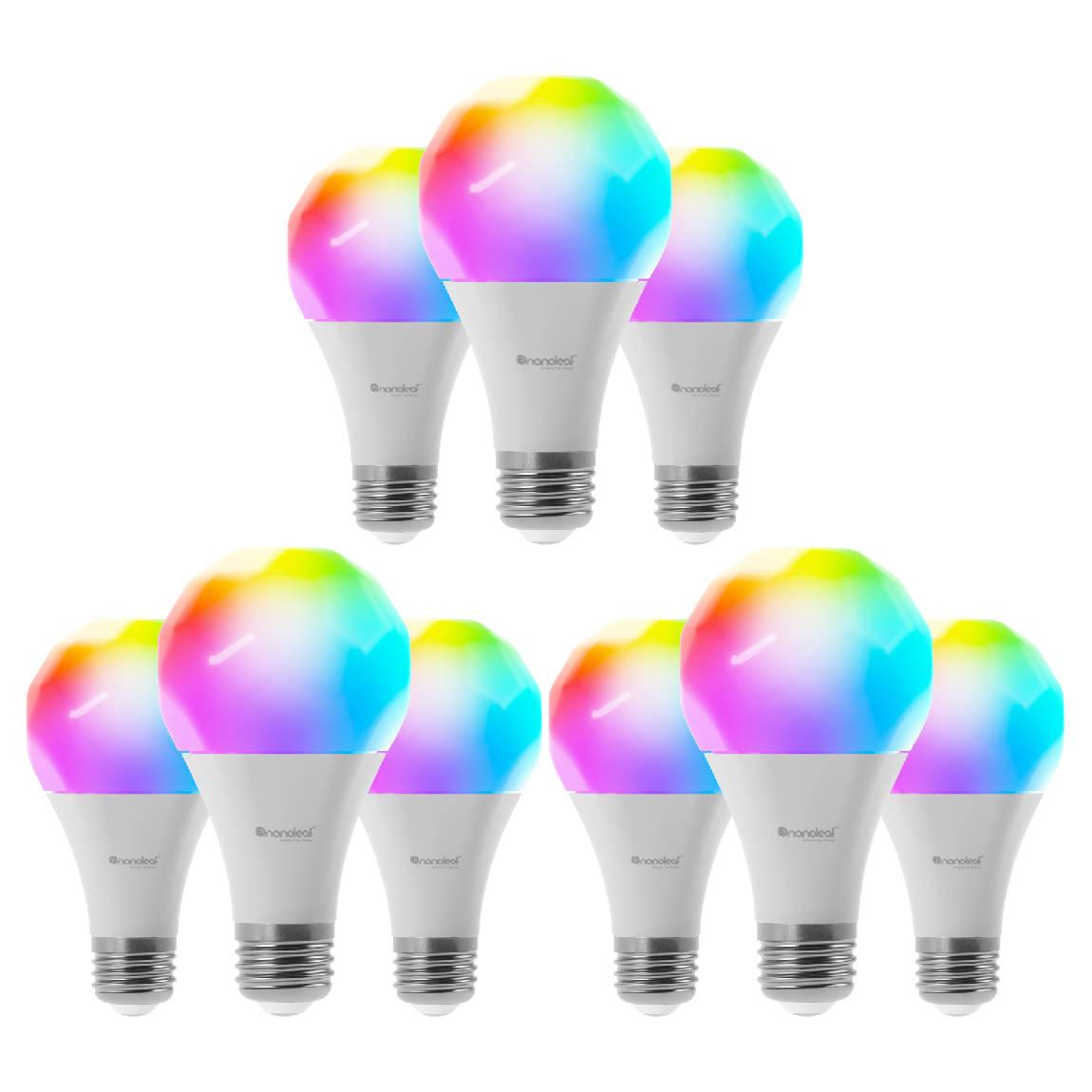 Nanoleaf Essentials Light Bulb E27 800Lm 9er-Set