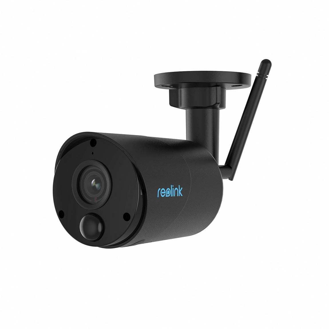 Reolink Argus Series B320 - Kabellose Full-HD WLAN IP-Außenkamera - Schwarz_schräg_2