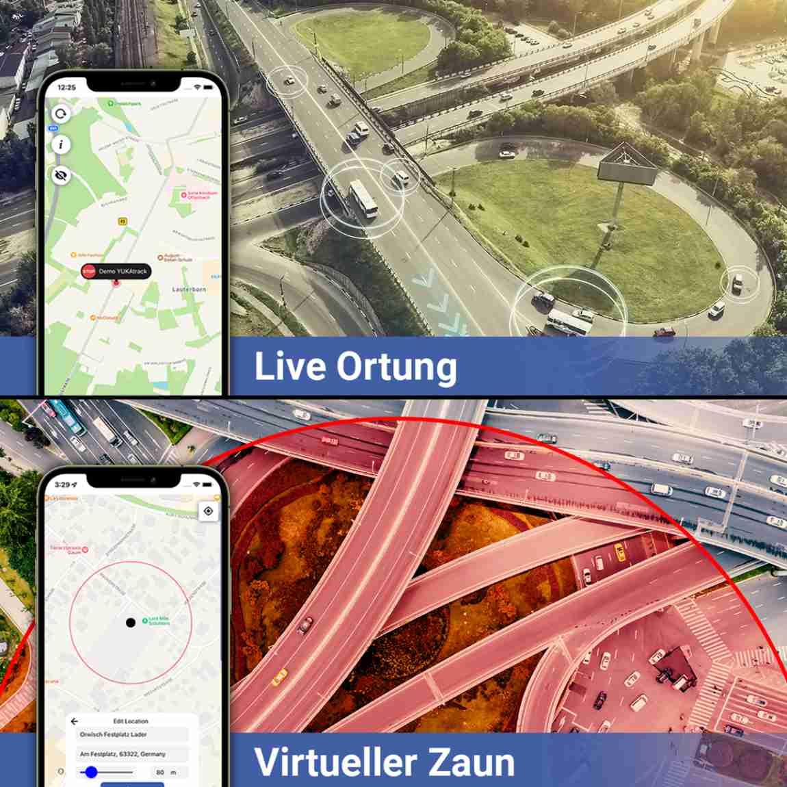 YUKAtrack easyWire (4G) - Fahrzeug GPS Ortung Europaweit