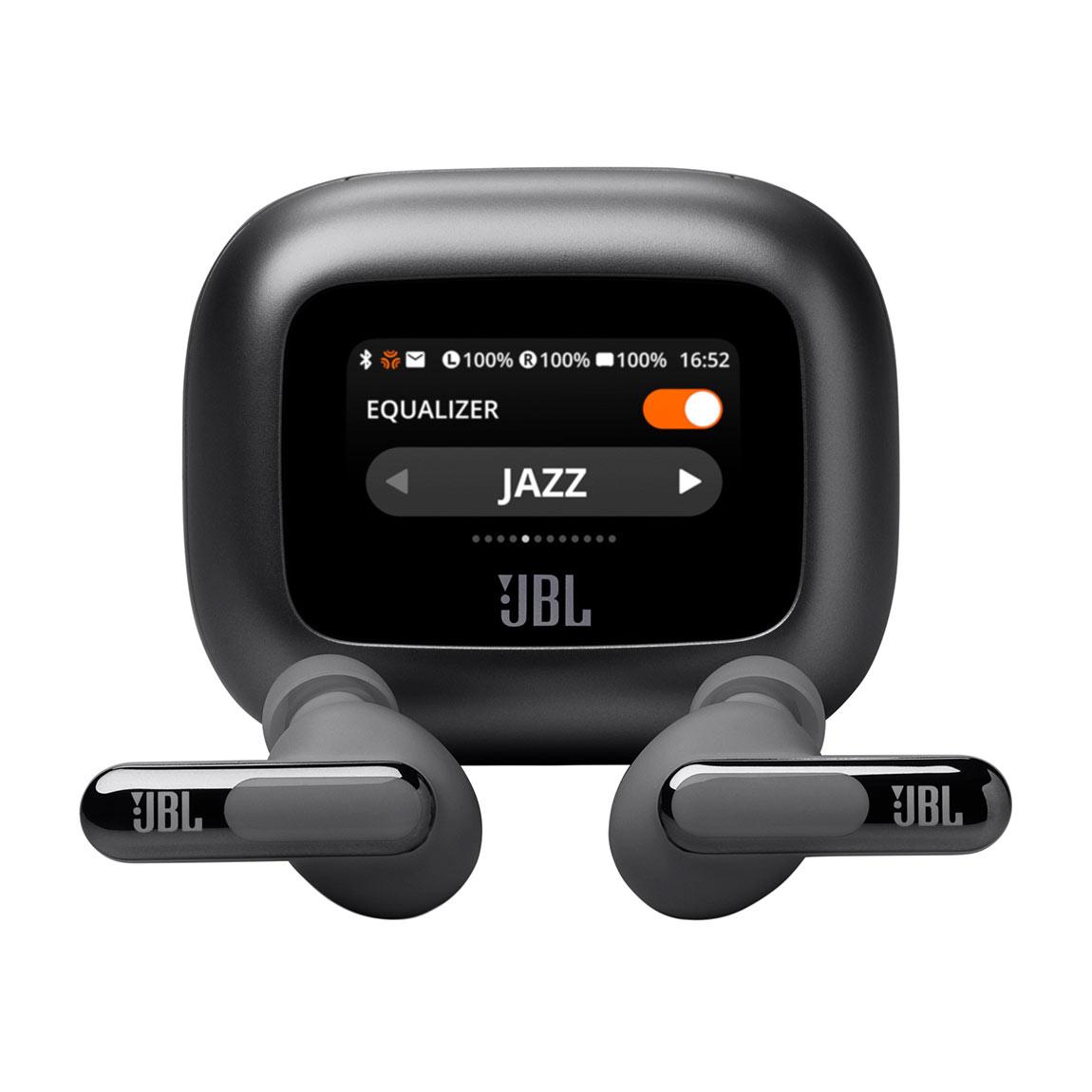 JBL Live Beam 3 - Kabelloser In-Ear Noise Cancelling Kopfhörer mit Smart Charging Case - Schwarz