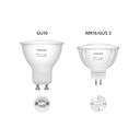 Philips Hue White & Col. Amb. MR16 LED Lampe - 4er-Set_anschluss