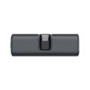 Anker Nano Powerbank mit integriertem USB-C Konnektor - 5000mAh 22,5W - Schwarz_oben