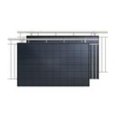 EET Solar LightMate Balkon Plus - Balkonkraftwerk mit Balkonhalterung (2x 430Wp) - Schwarz