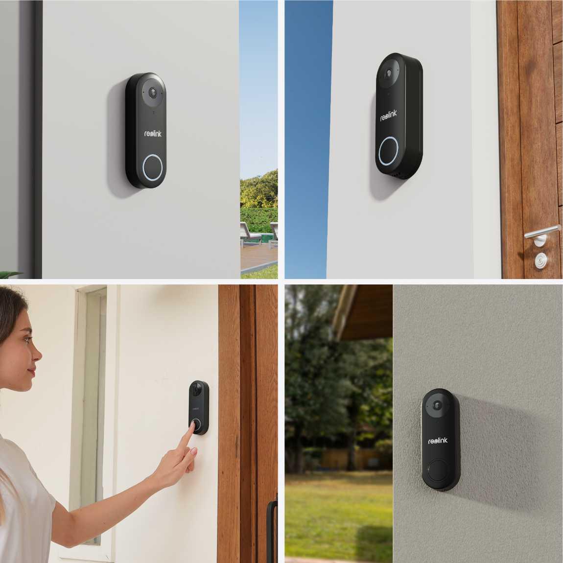 Reolink D340W Video Doorbell - Kabelgebundene 2K Videotürklingel mit Gong_Lifestyle